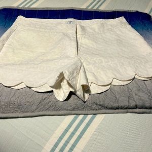 White shorts size 12P